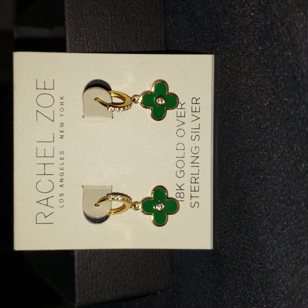 Rachel Zoe Clover Earrings *NWOT*